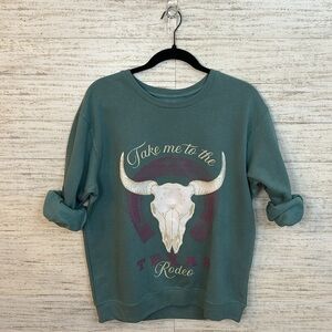 Take me to the Rodeo Sweater | SIZE M